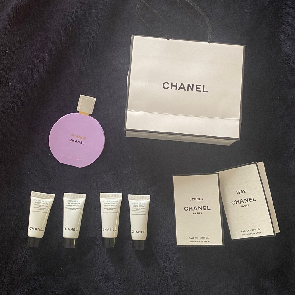CHANEL Purple Perfume and Skincare Collection